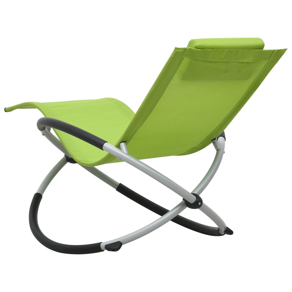 Chaise longue pour enfants en acier