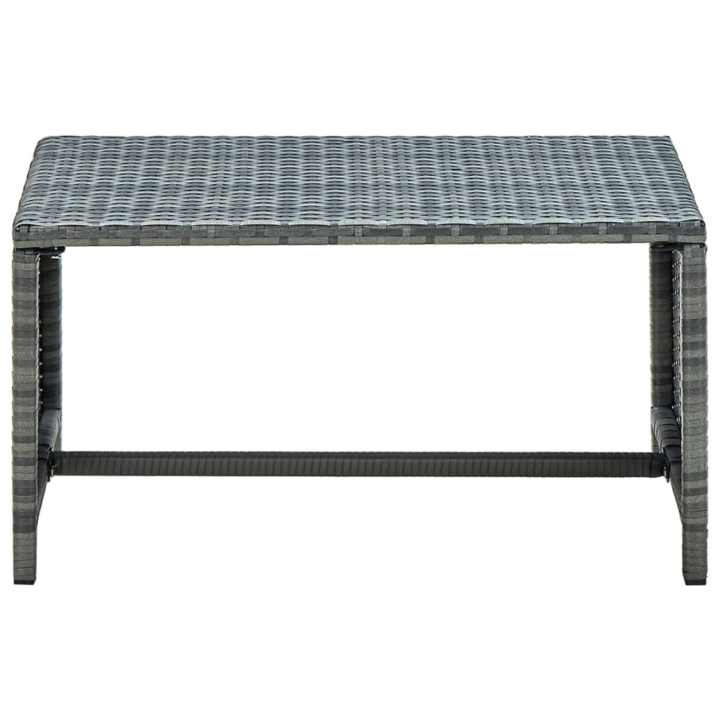 Salontafel 70x40x38 cm poly rattan