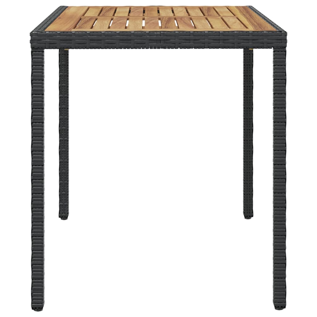 Tuintafel 110x60x67 cm poly rattan