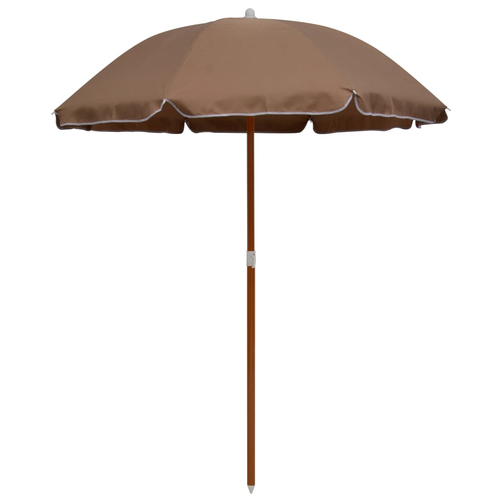 Parasol met stalen paal 180 cm