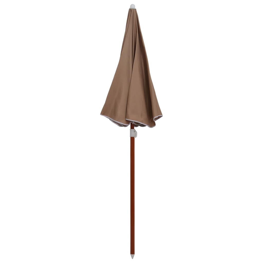 Parasol met stalen paal 180 cm