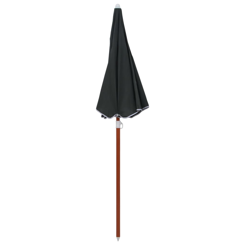 Parasol avec mât en acier 180 cm