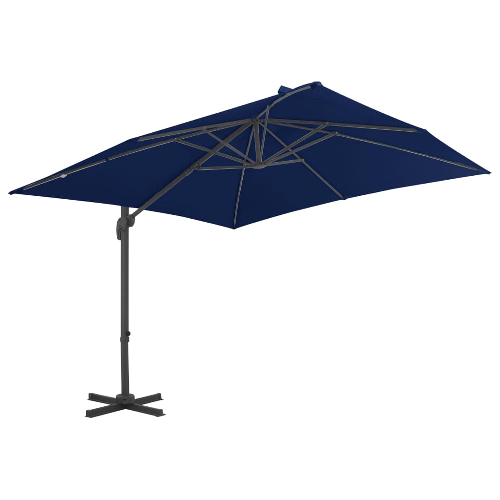 Zweefparasol met aluminium paal 300x300 cm