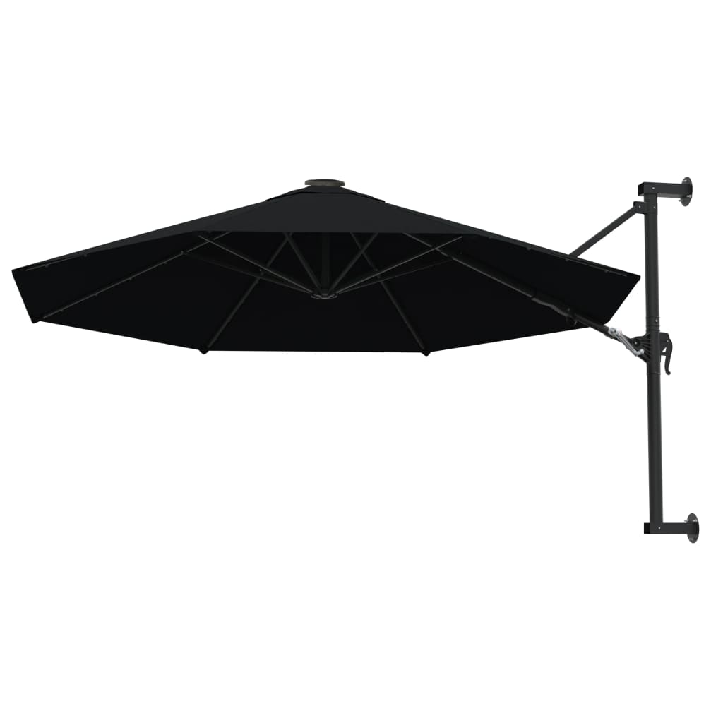 Wandparasol met metalen paal 300 cm