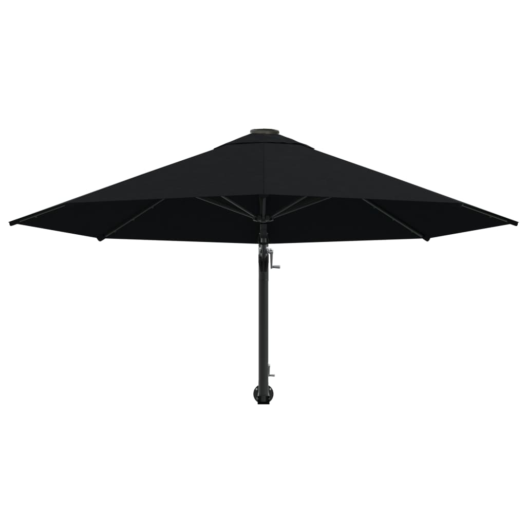 Wandparasol met metalen paal 300 cm