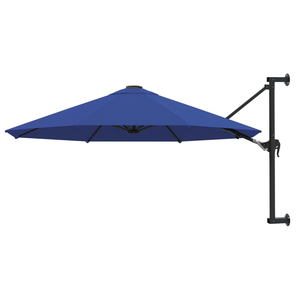 Wandparasol met metalen paal 300 cm