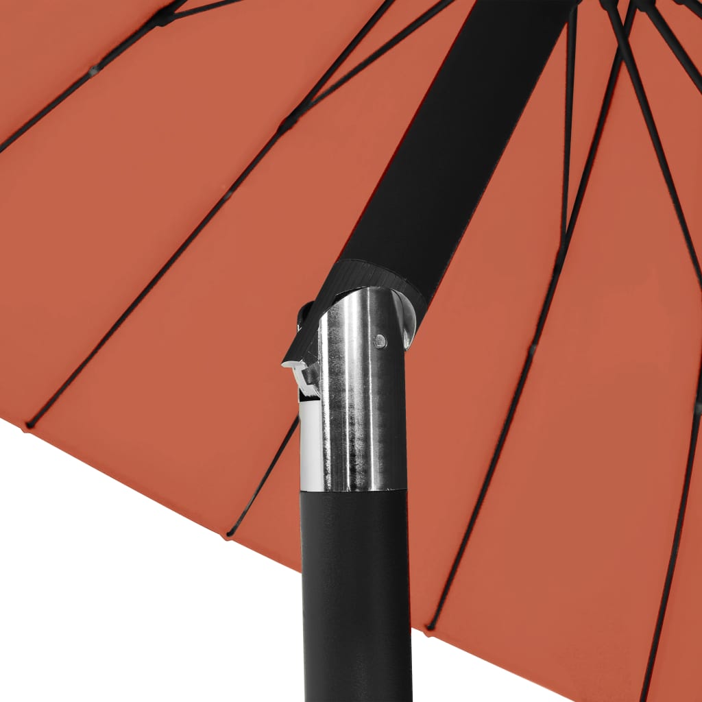 Parasol met aluminium paal 270 cm