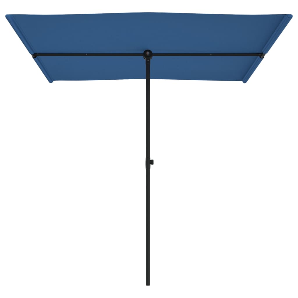 Parasol met aluminium paal 180x110 cm