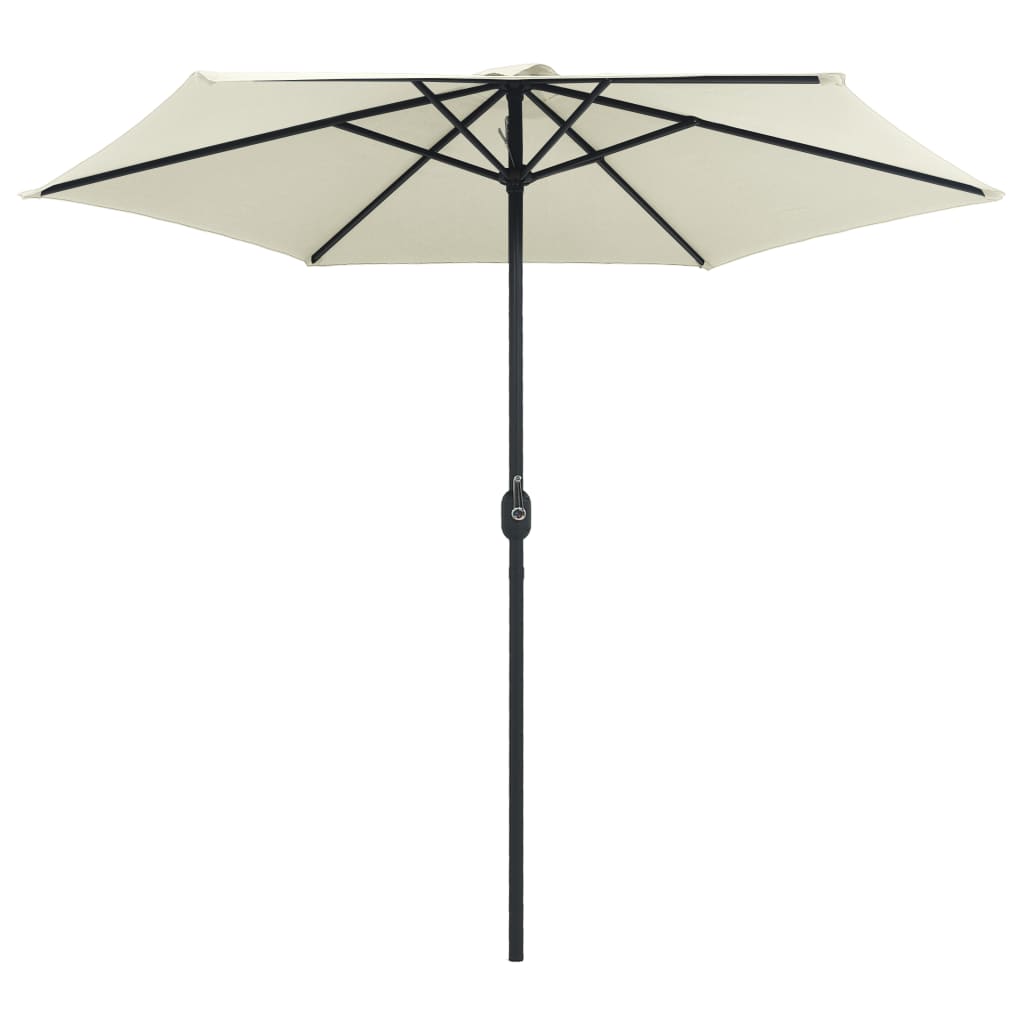 Parasol met aluminium paal 270x246 cm