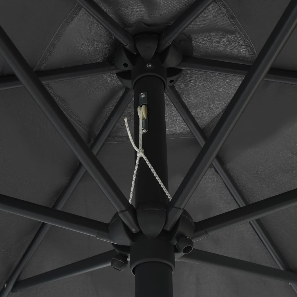 Parasol met aluminium paal 270x246 cm