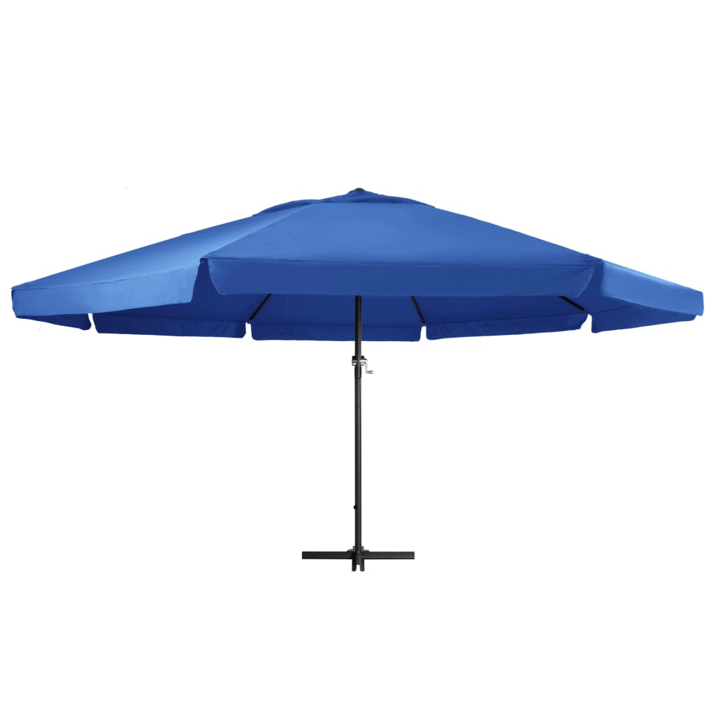 Parasol Samos 500 cm aluminium groen