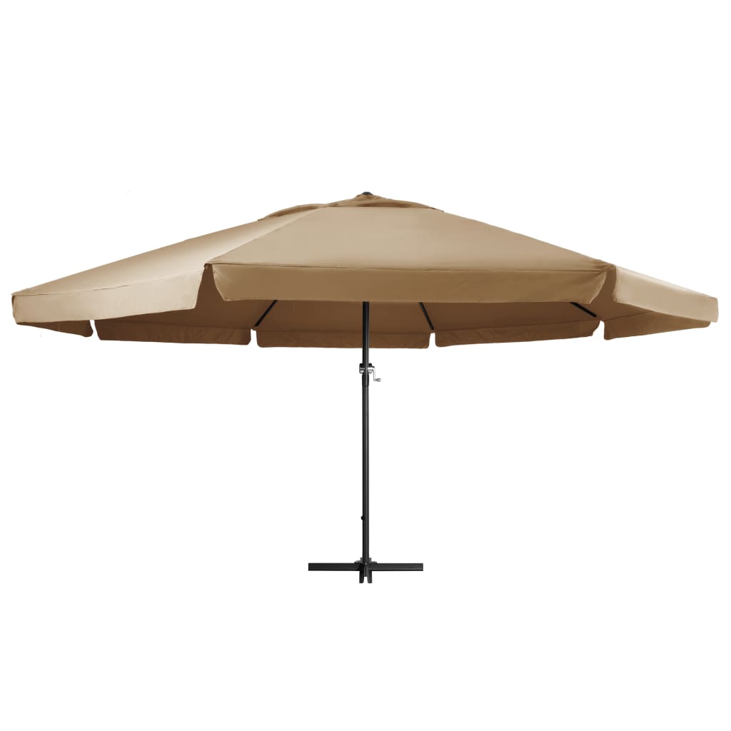 Parasol met aluminium paal 600 cm