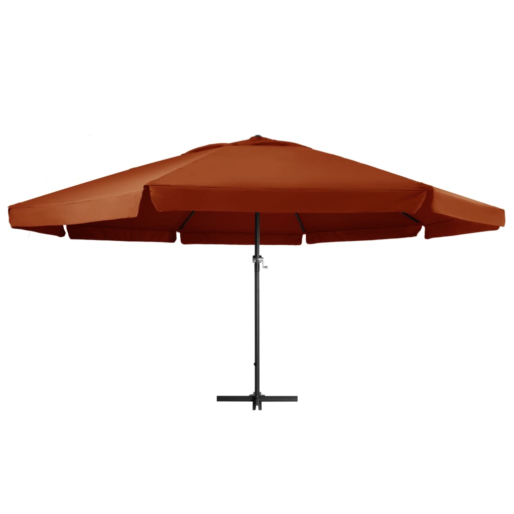 Parasol met aluminium paal 600 cm