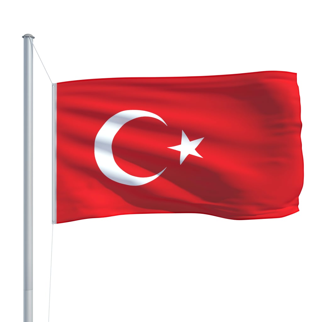 Vlag Turkije 90x150 cm