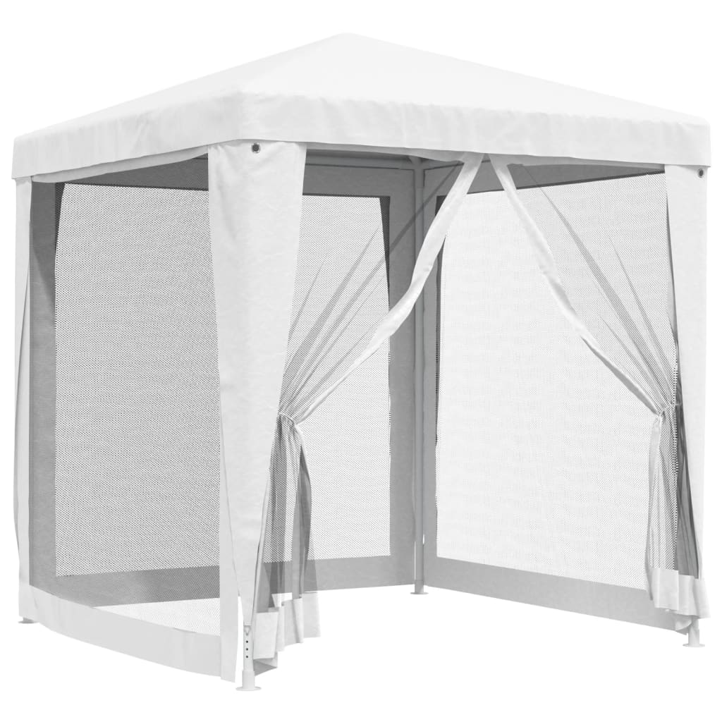 Partytent met 10 mesh zijwanden 12x3 m