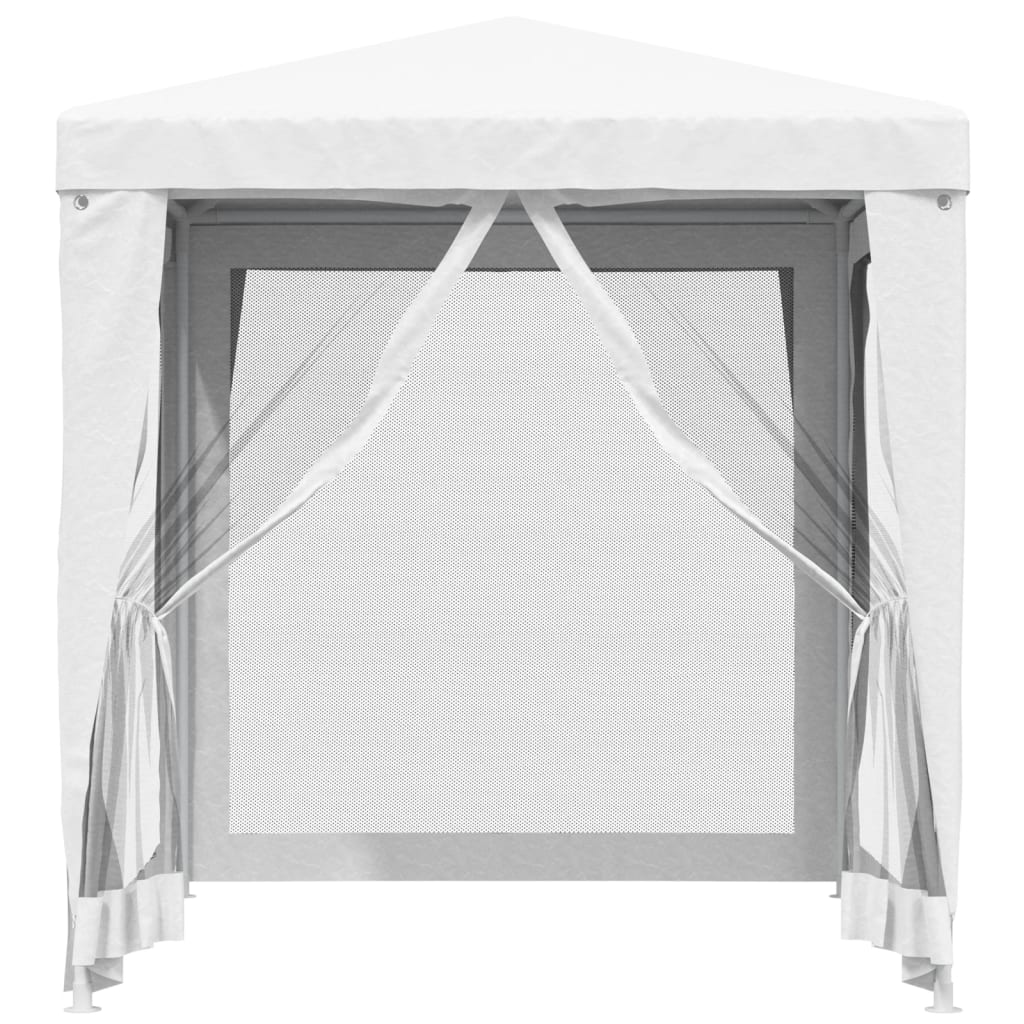 Partytent met 10 mesh zijwanden 12x3 m