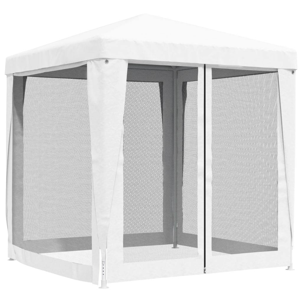 Partytent met 10 mesh zijwanden 12x3 m