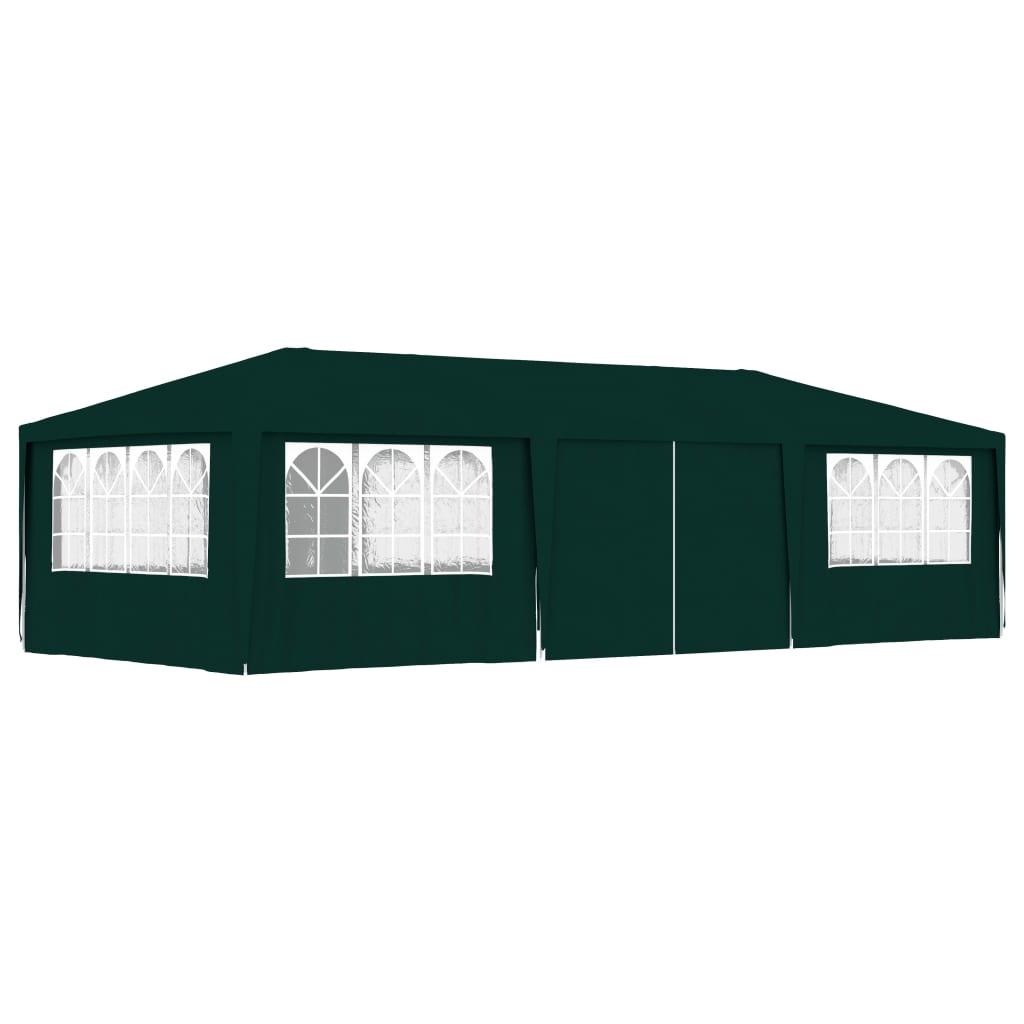 Partytent met zijwanden professioneel 90 g/m² 4x9 m