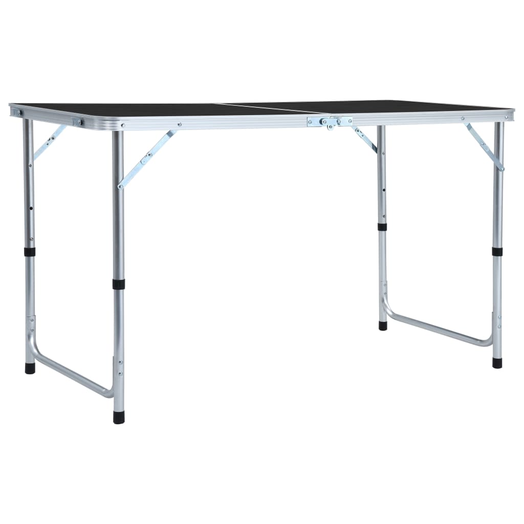 Table de camping pliante 240x60 cm aluminium