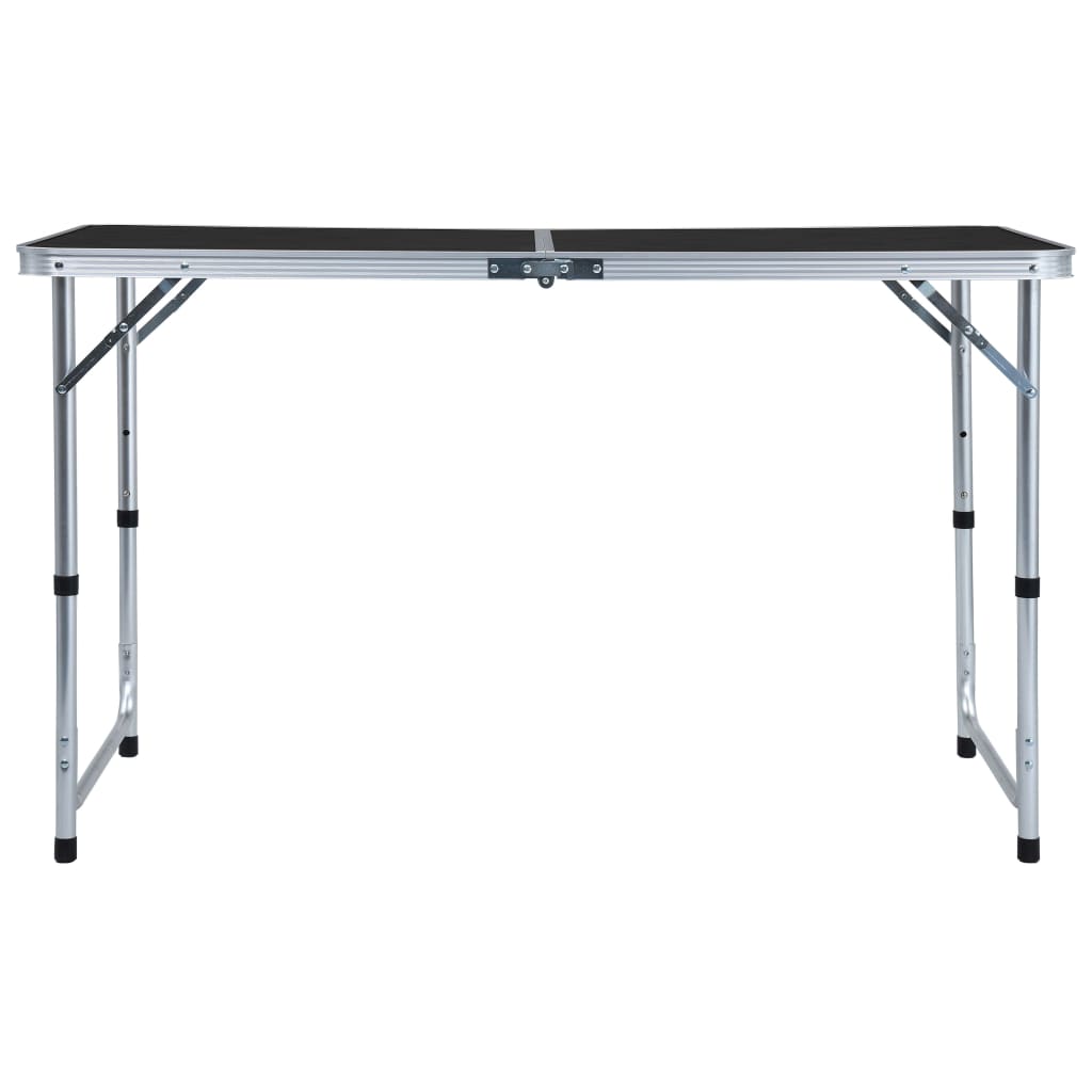 Table de camping pliante 240x60 cm aluminium