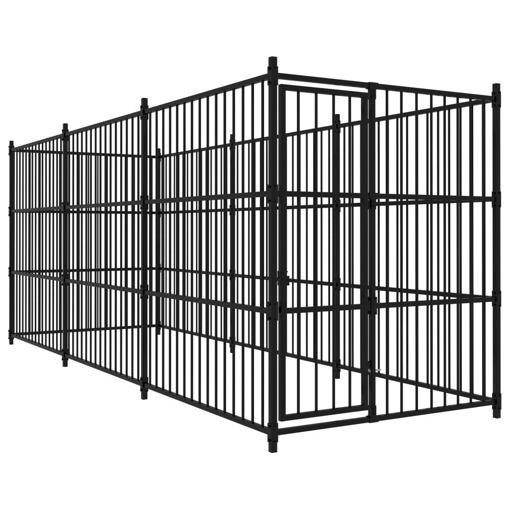 Hondenkennel voor buiten 300x300x185 cm