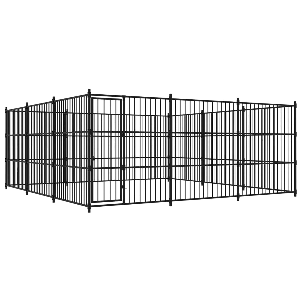 Hondenkennel voor buiten 300x300x185 cm