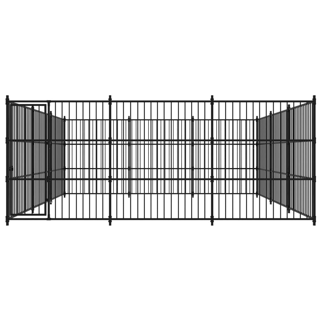 Hondenkennel voor buiten 300x300x185 cm