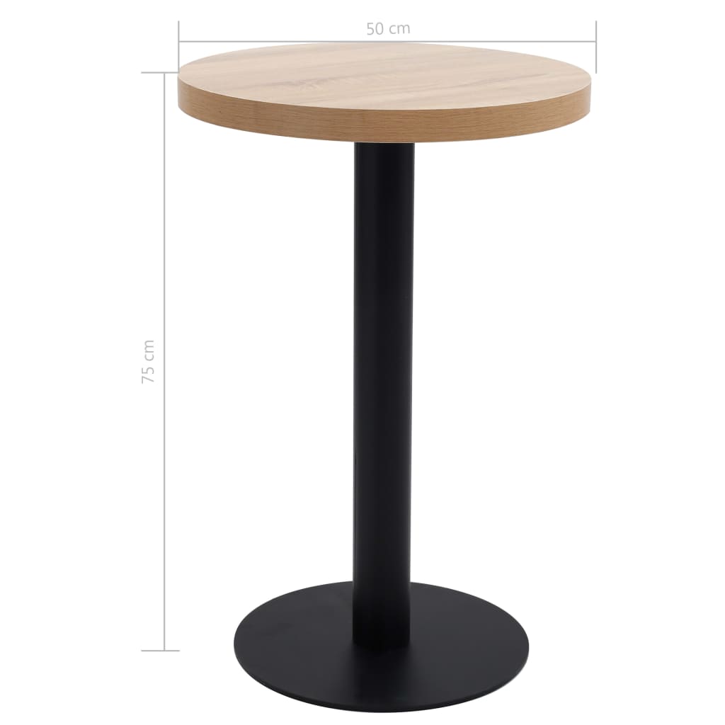 Table bistro 60 cm MDF