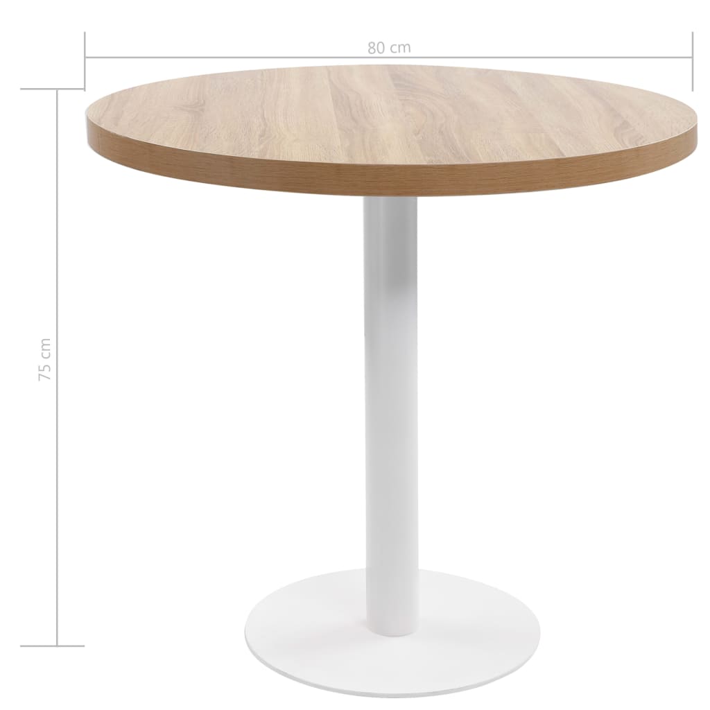 Table bistro 60 cm MDF