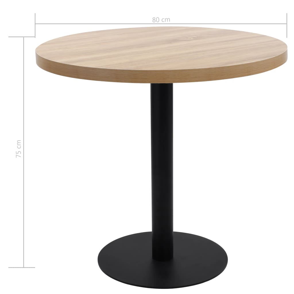 Table bistro 60 cm MDF