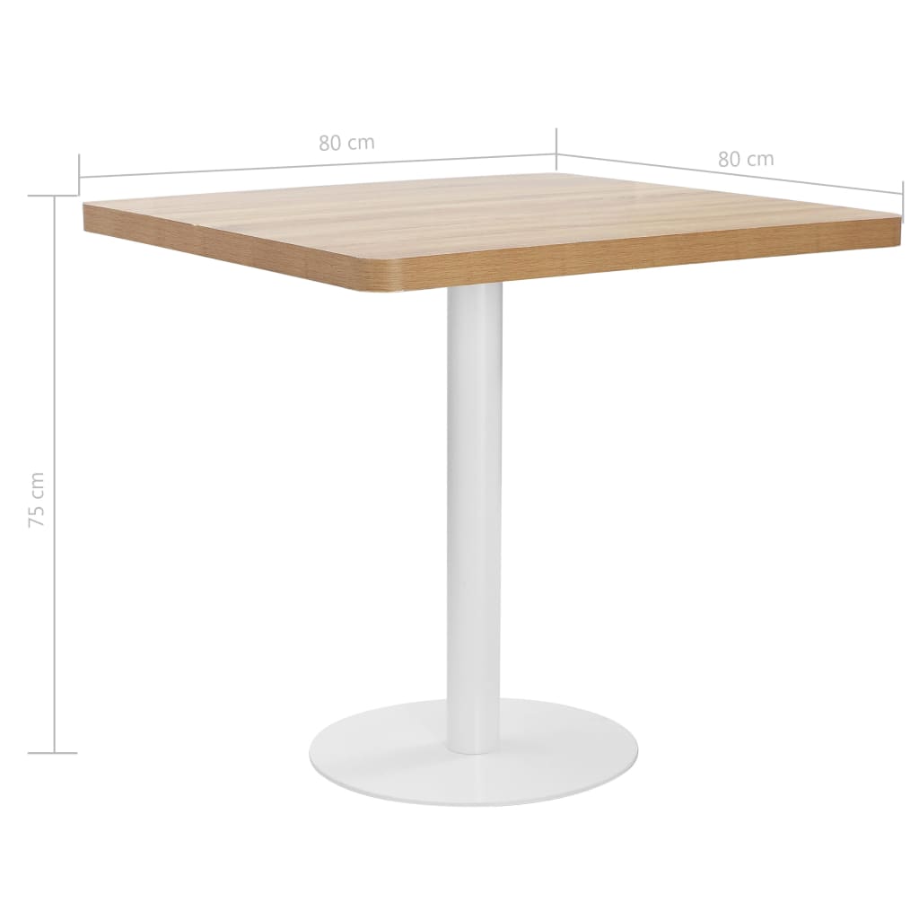 Bistrotafel 50x50 cm MDF