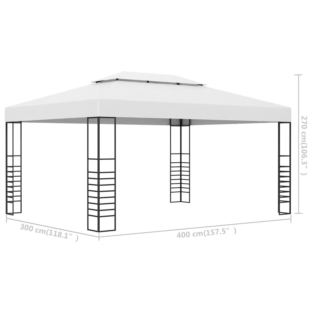 Tonnelle 6x3 m