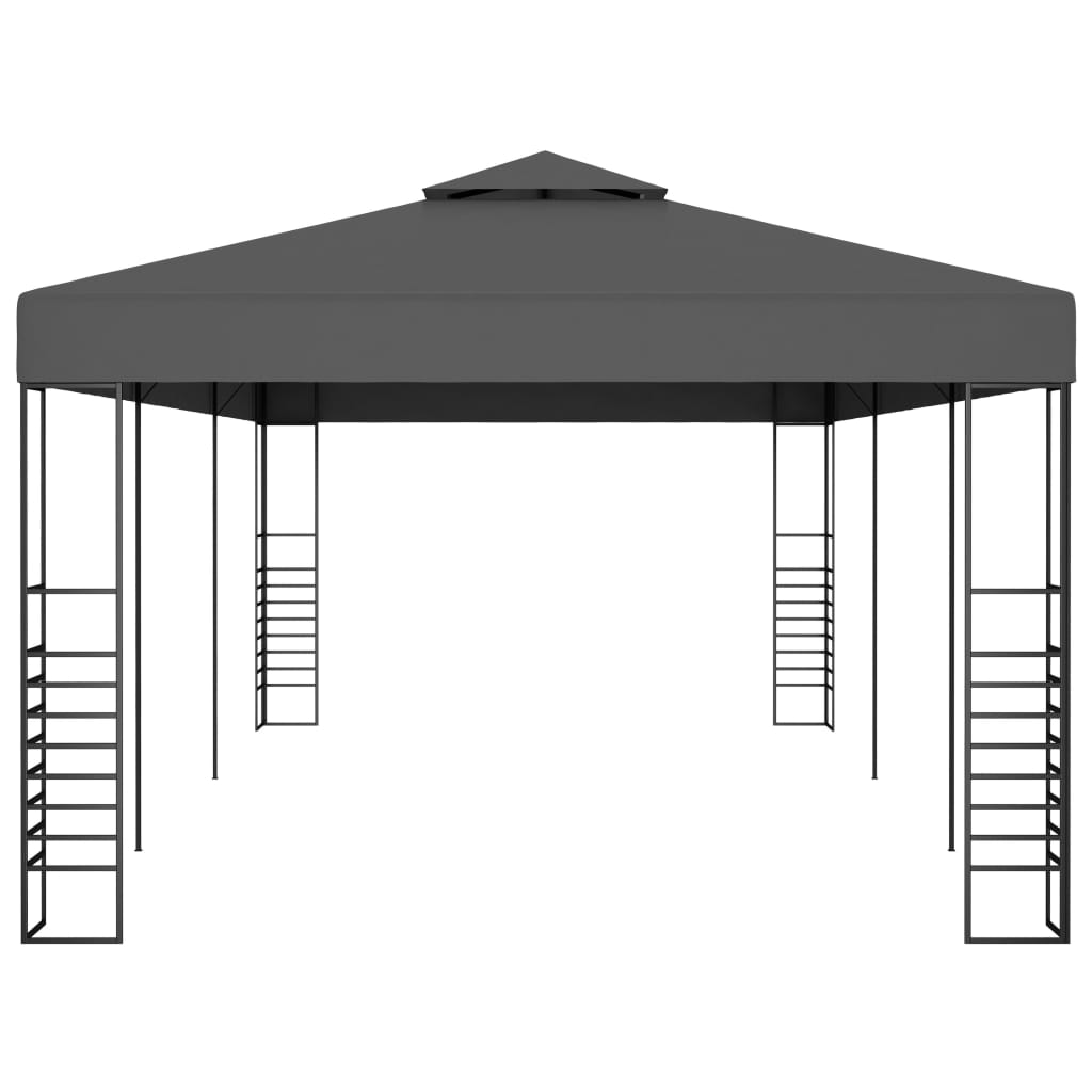 Tuinprieel 4x3x2,7 m gepoedercoat staal