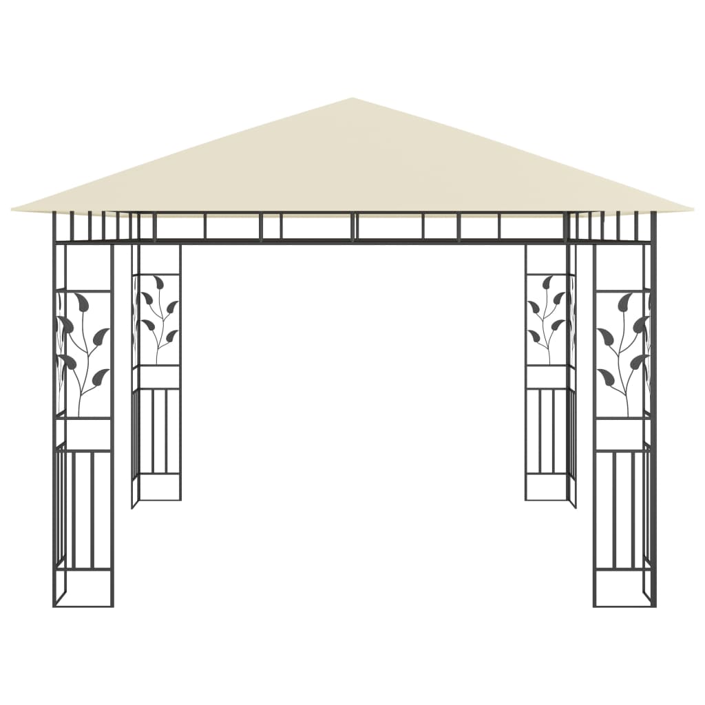 Prieel met klamboe 6x3x2,73 m