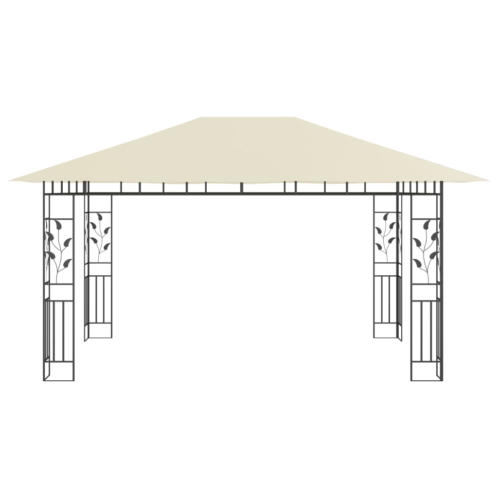 Prieel met klamboe 6x3x2,73 m