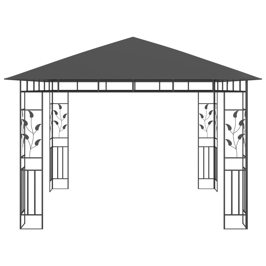 Prieel met klamboe 6x3x2,73 m