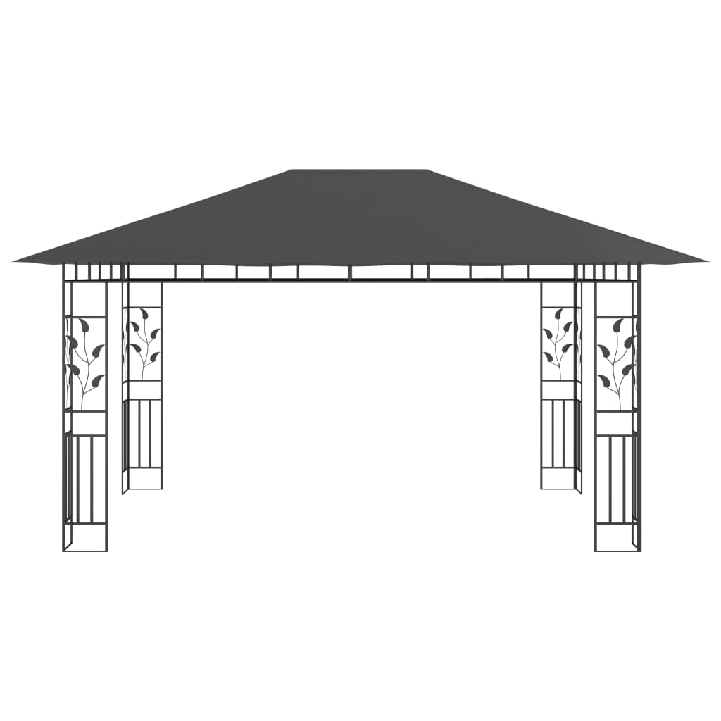 Prieel met klamboe 6x3x2,73 m