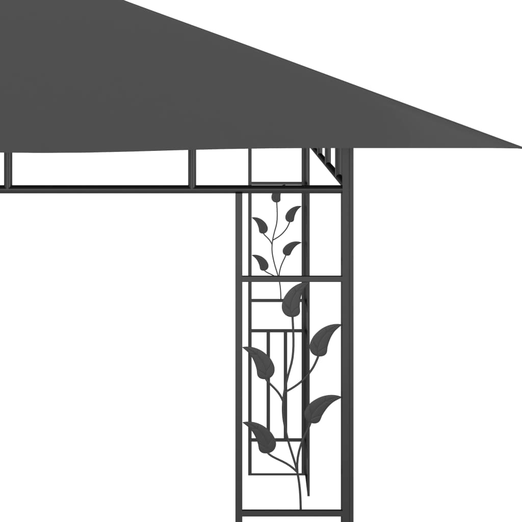 Prieel met klamboe 6x3x2,73 m