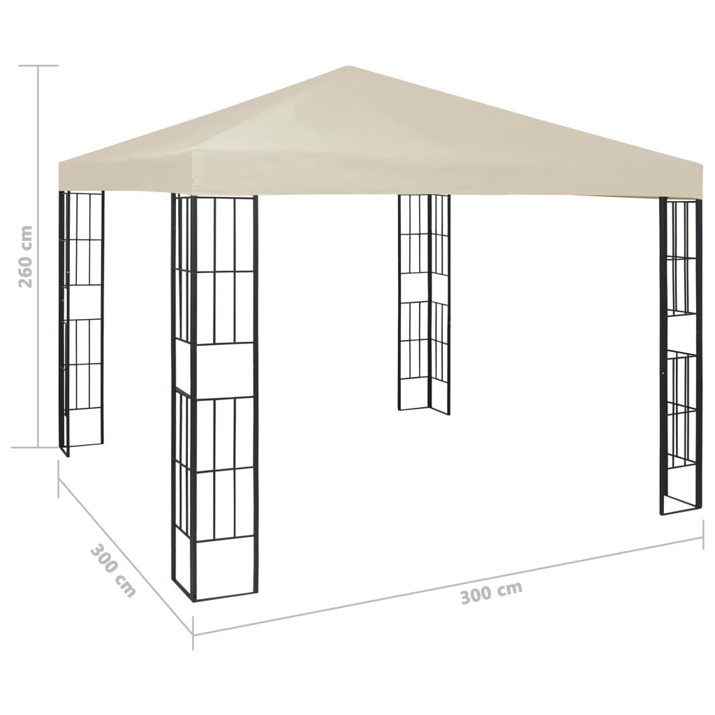 Tonnelle 3x4 m