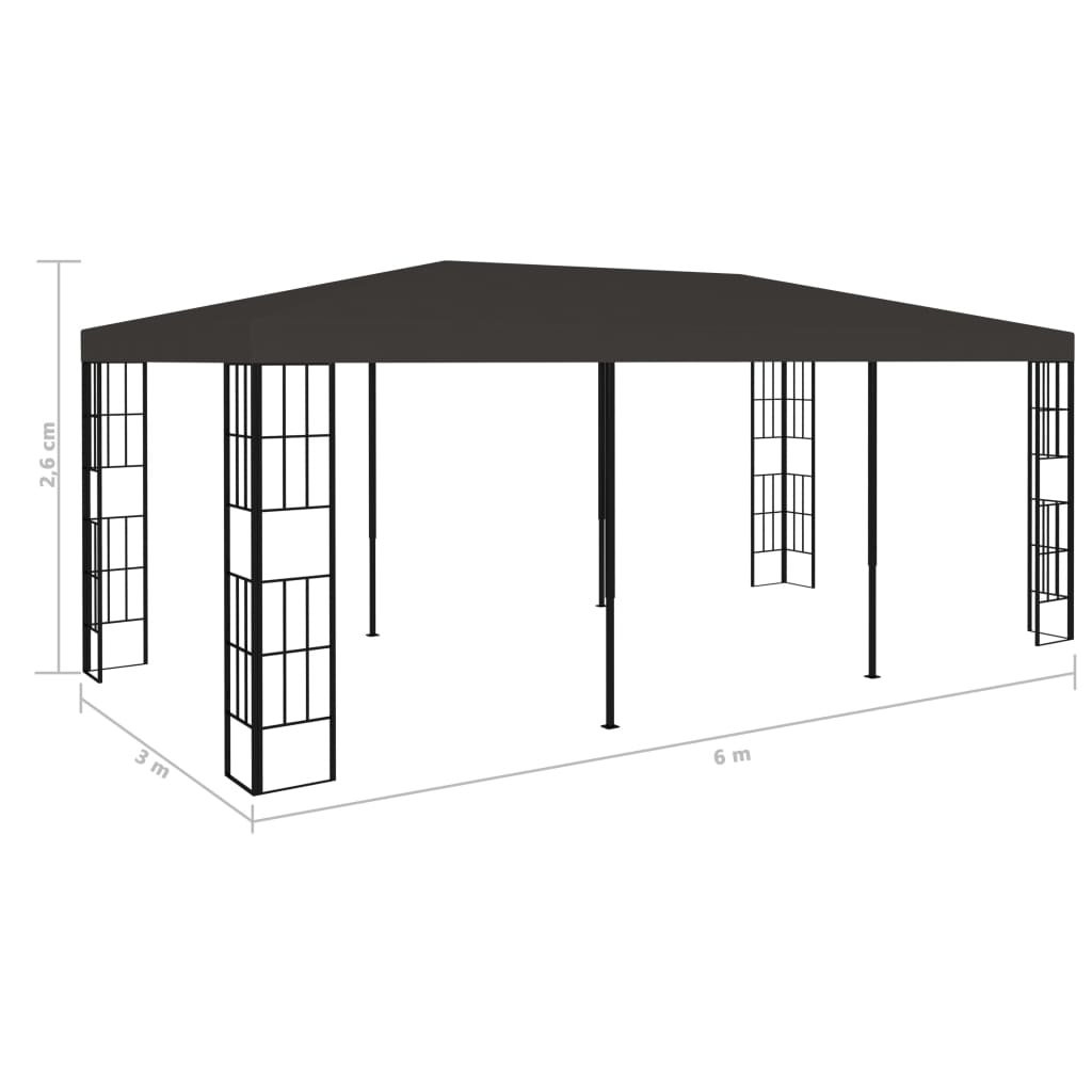 Tonnelle 3x4 m