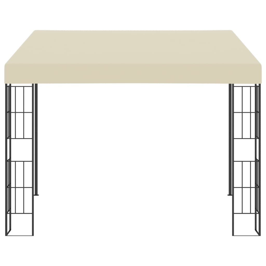 Wandprieel 3x6 m stof antracietkleurig