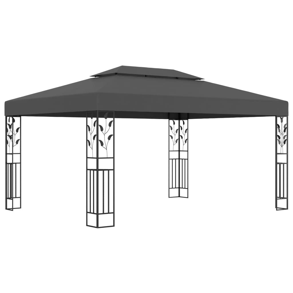 Gazebo à double toit 3x4 m