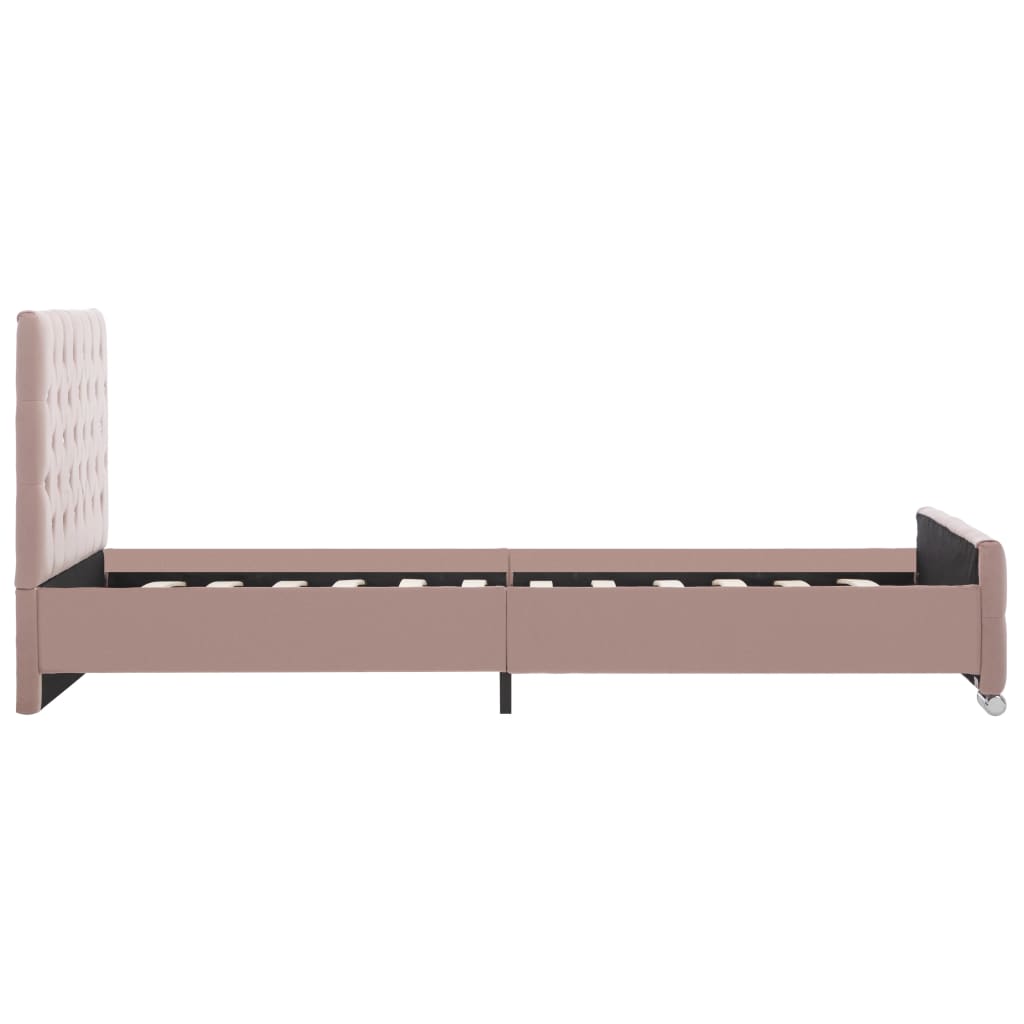 Bedframe fluweel 160x200 cm