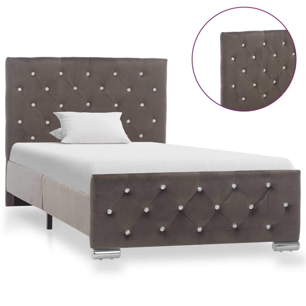 Bedframe fluweel 160x200 cm