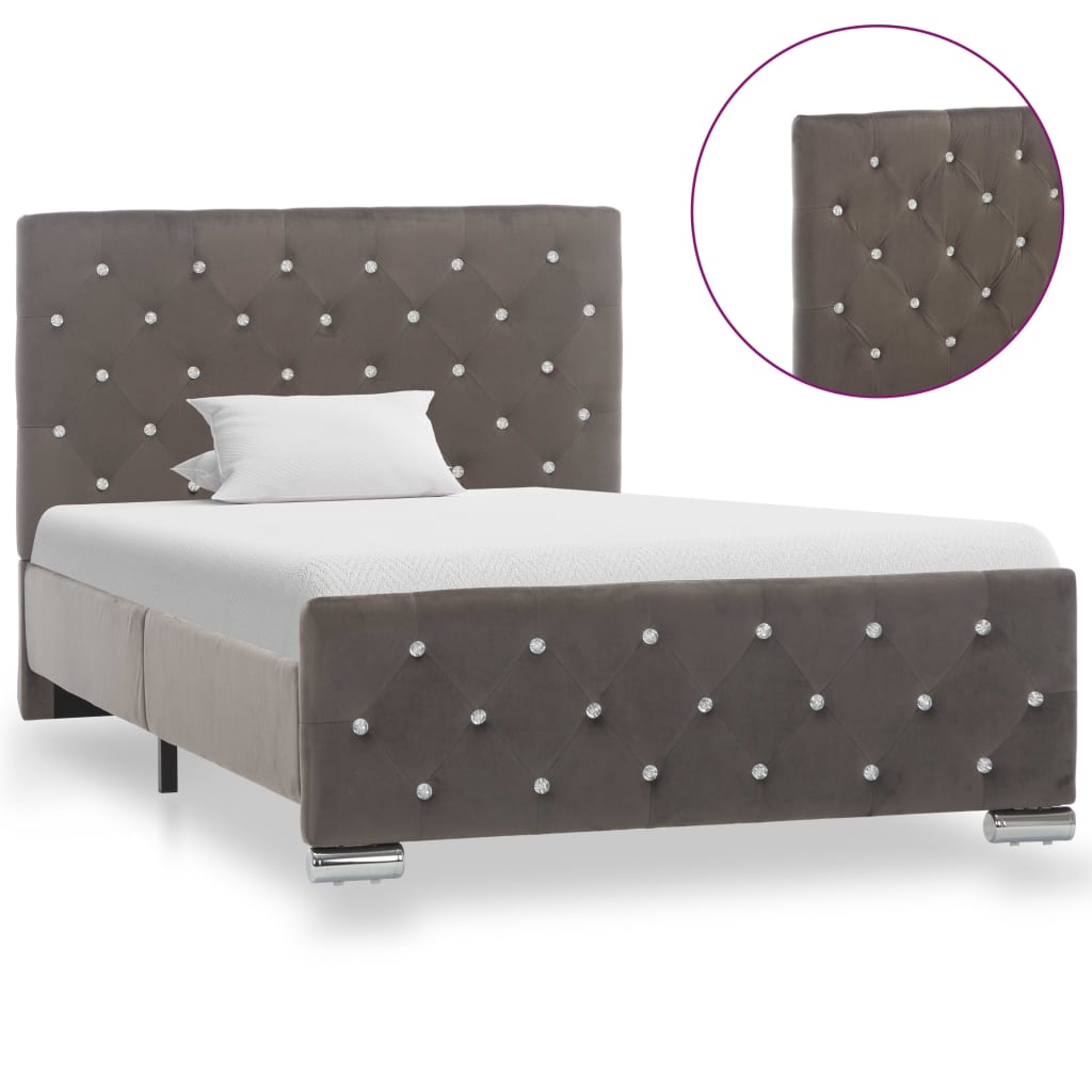 Bedframe fluweel 160x200 cm