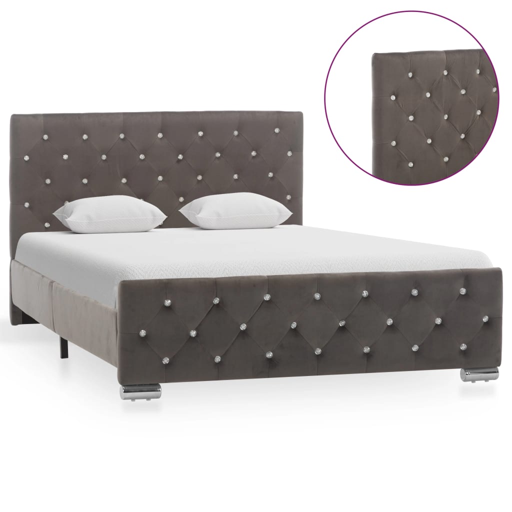 Bedframe fluweel 160x200 cm