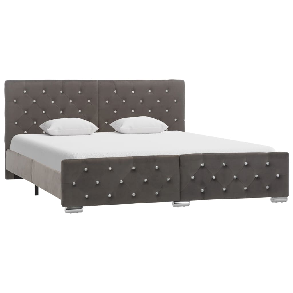 Bedframe fluweel 160x200 cm