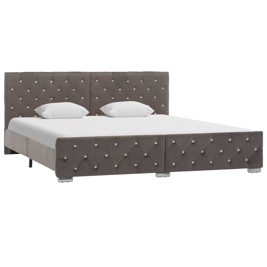 Bedframe fluweel 160x200 cm