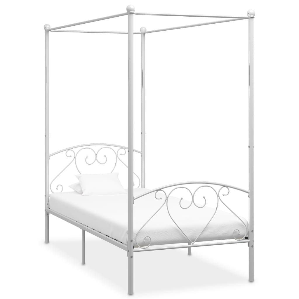 Hemelbedframe metaal 120x200 cm