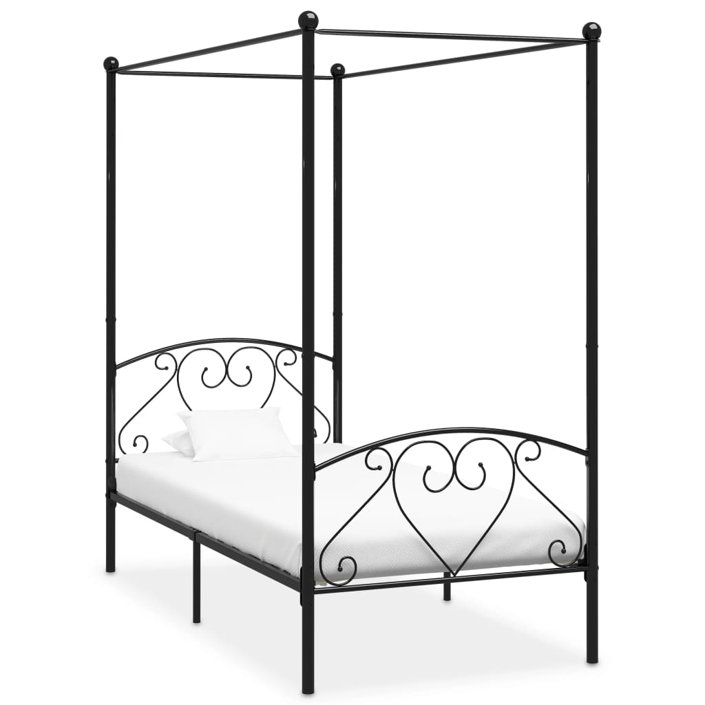 Hemelbedframe metaal 120x200 cm